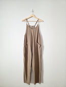 Brown Relaxed Jumpsuit (M)