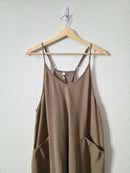 Brown Relaxed Jumpsuit (M)