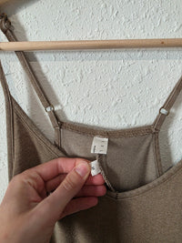 Brown Relaxed Jumpsuit (M)