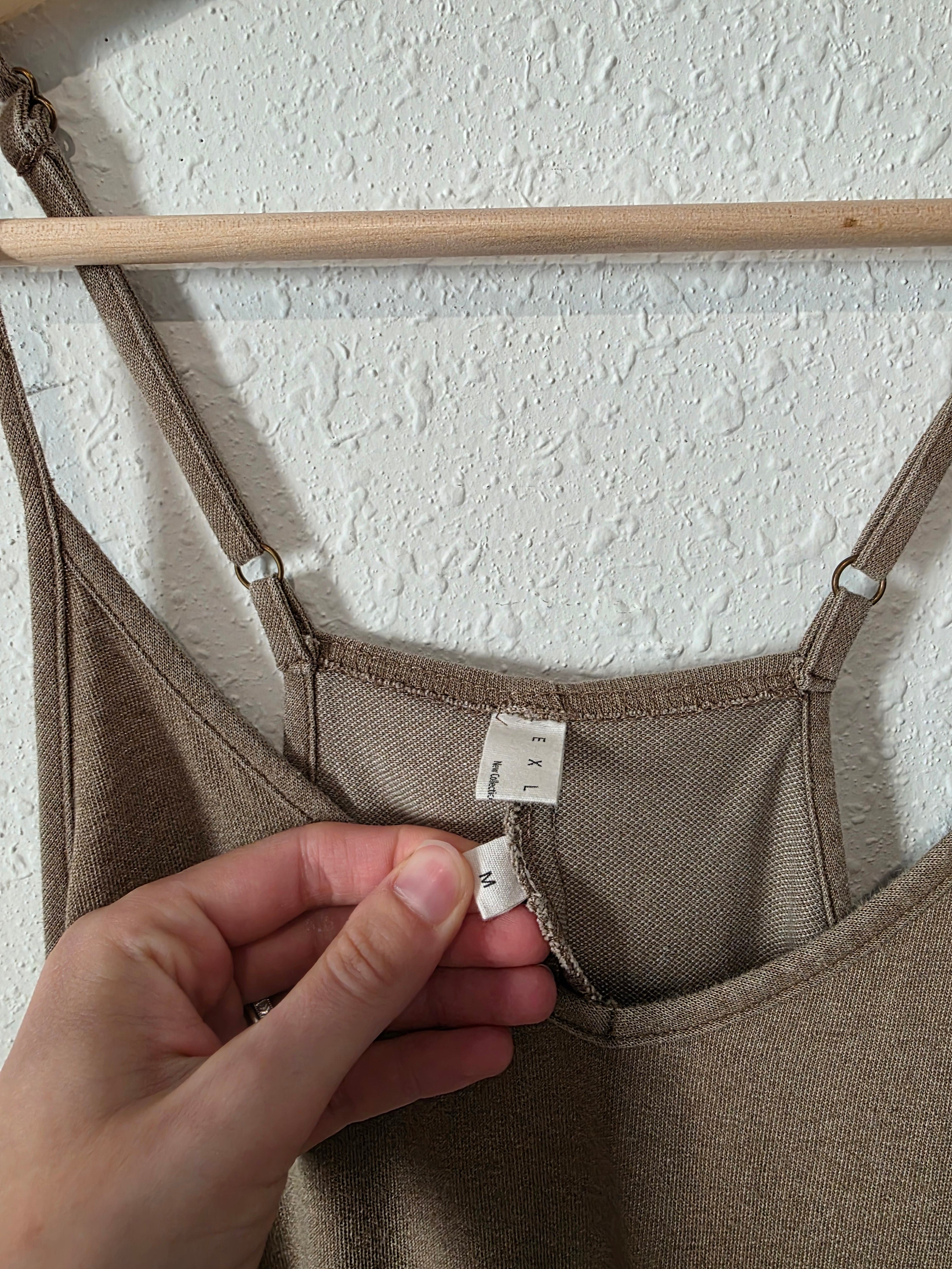 Brown Relaxed Jumpsuit (M)