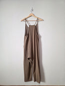 Brown Relaxed Jumpsuit (M)