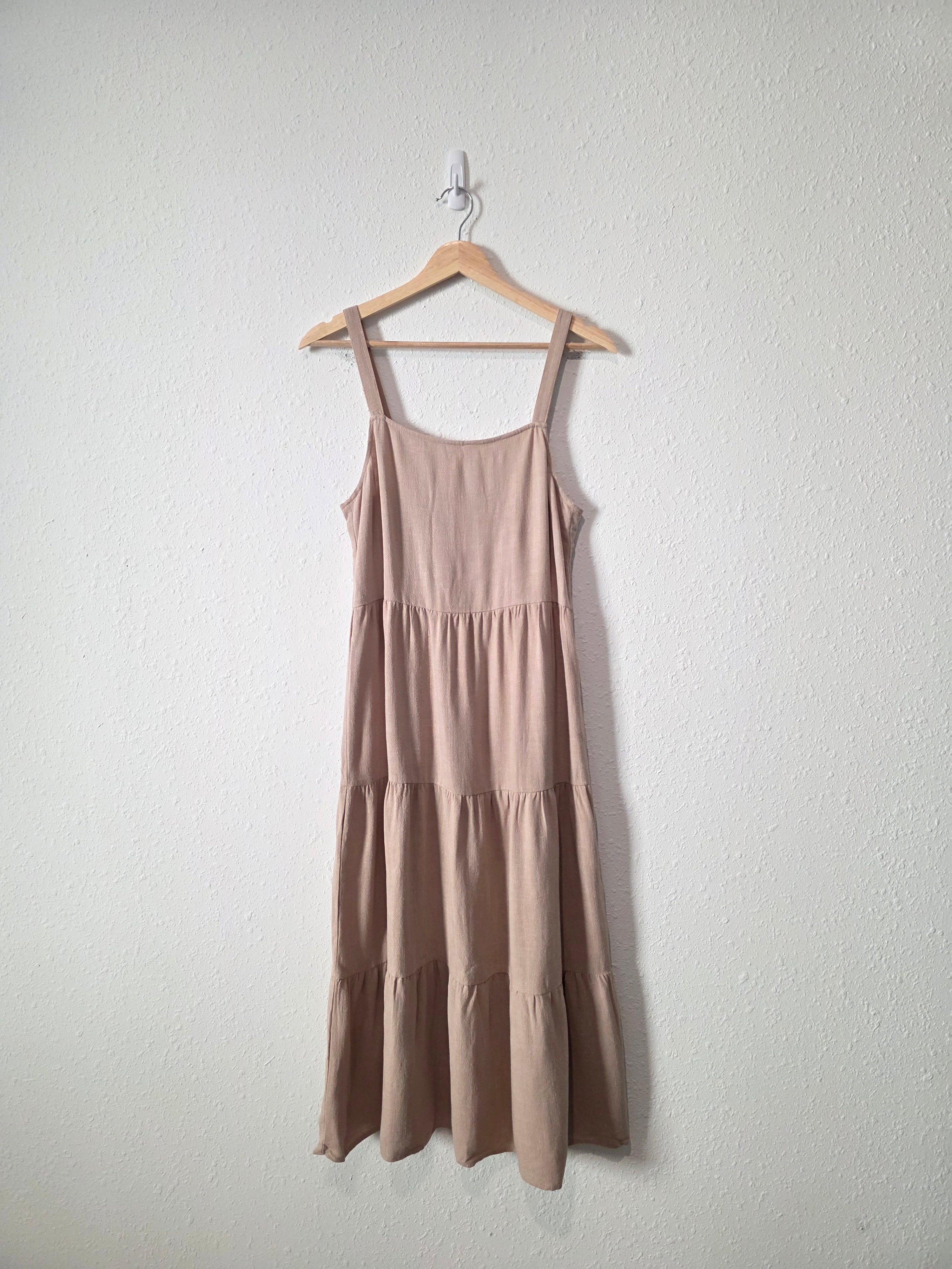 Z Supply Linen Blend Midi Dress (XS)