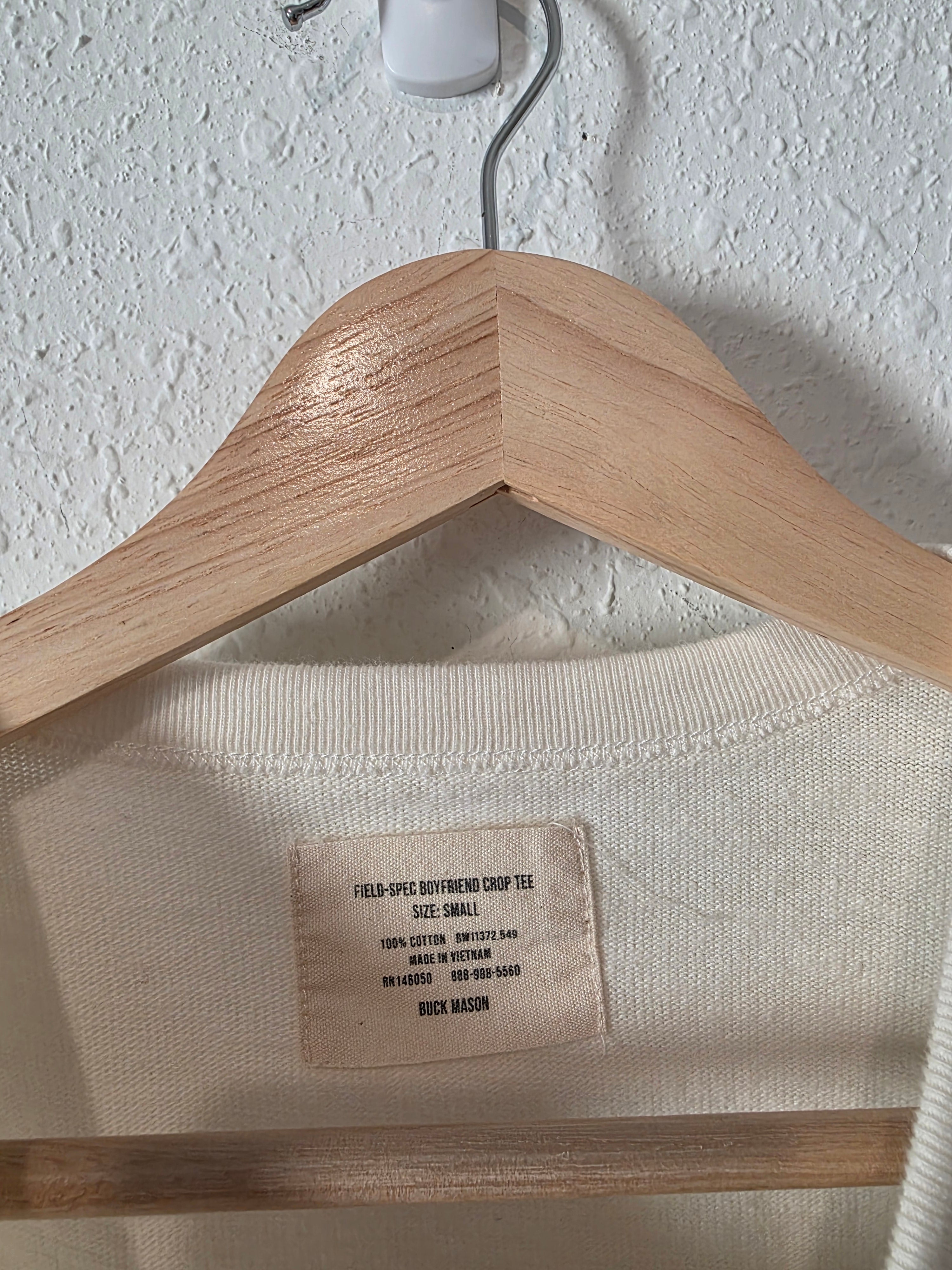 Buck Mason Field Spec Cotton Tee (S)