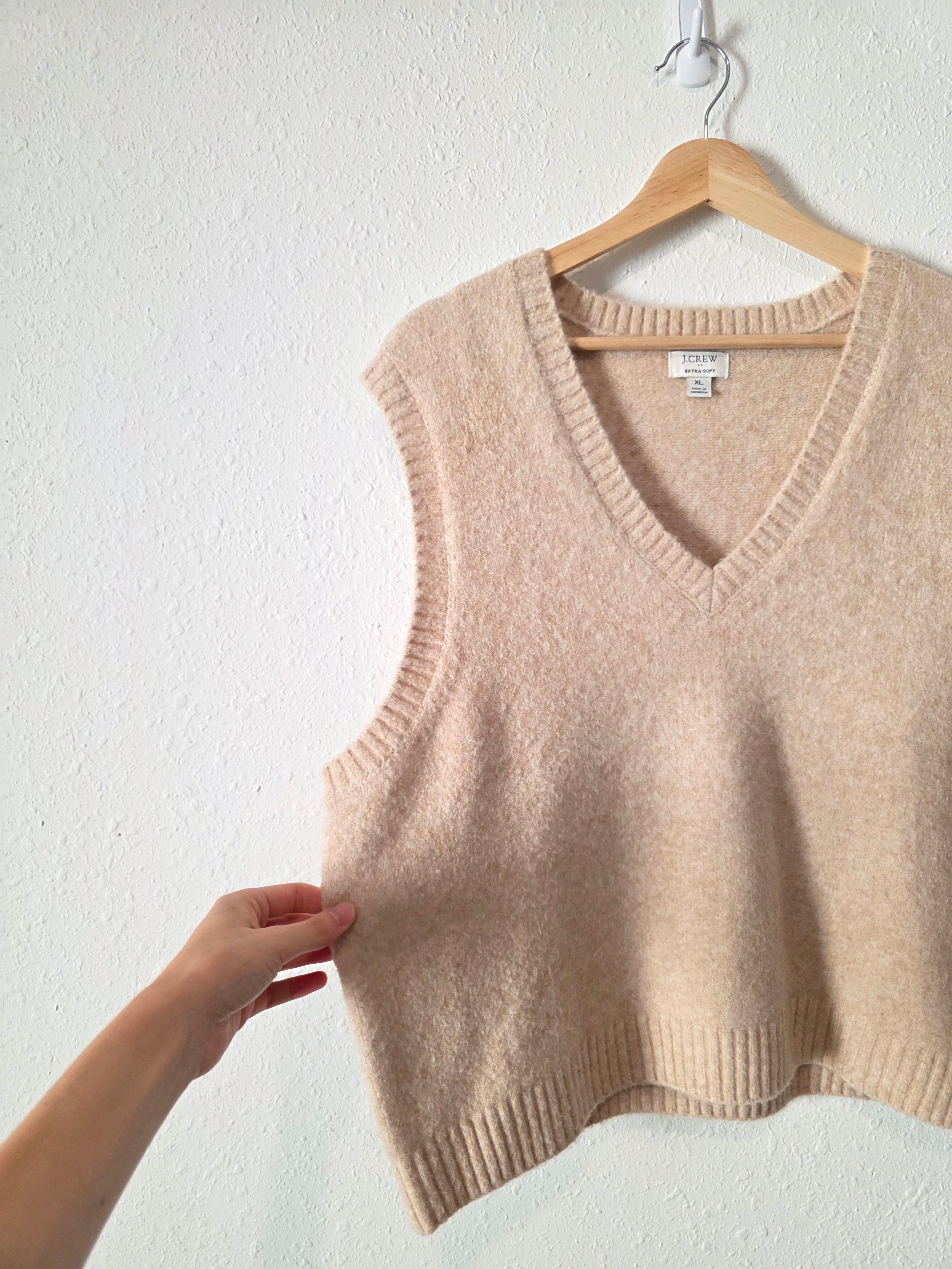 J.Crew Cozy Sweater Vest (XL)