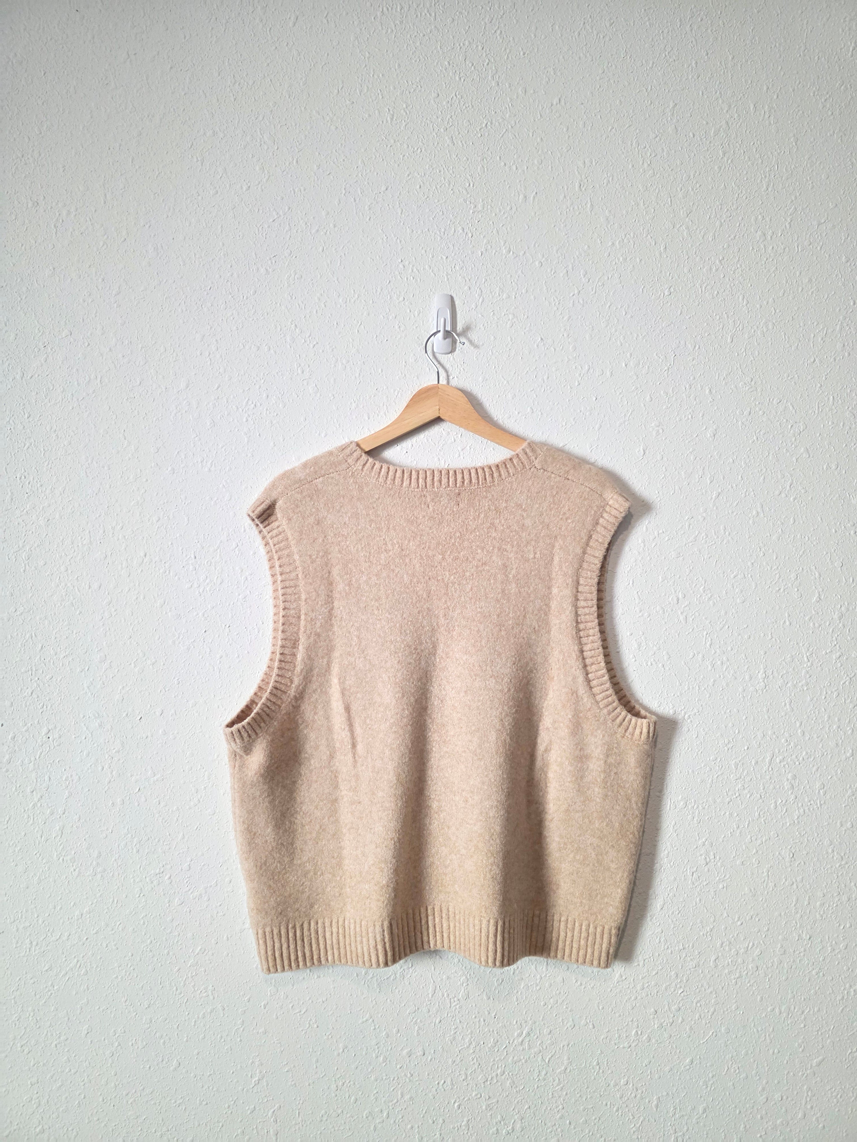 J.Crew Cozy Sweater Vest (XL)