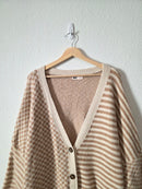 NEW Neutral Checkered Cardigan (2X)