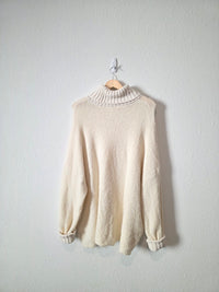 Aerie Oversized Turtleneck Sweater (XS)