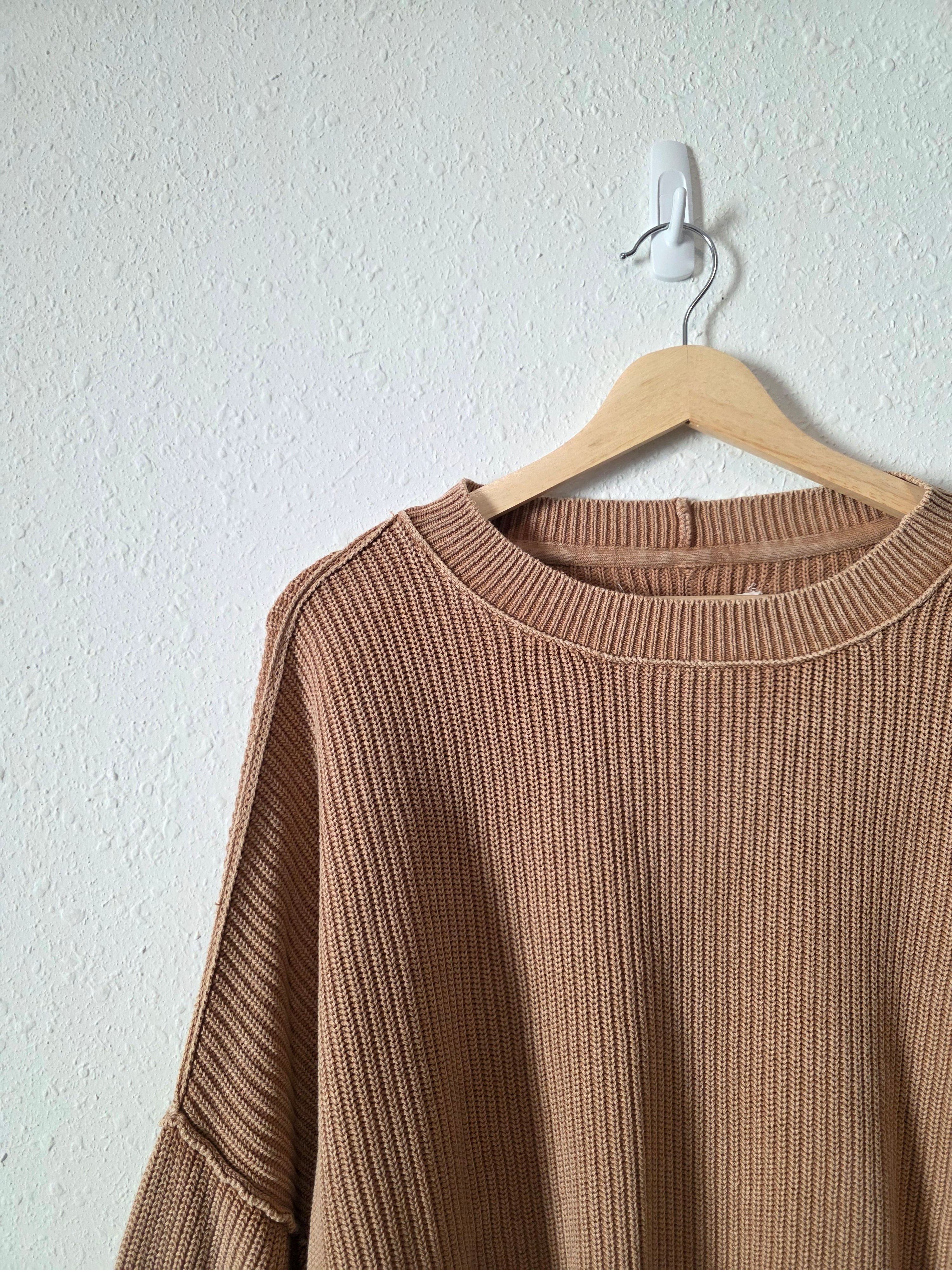 Aerie Oversized Ribbed Sweater (XL)