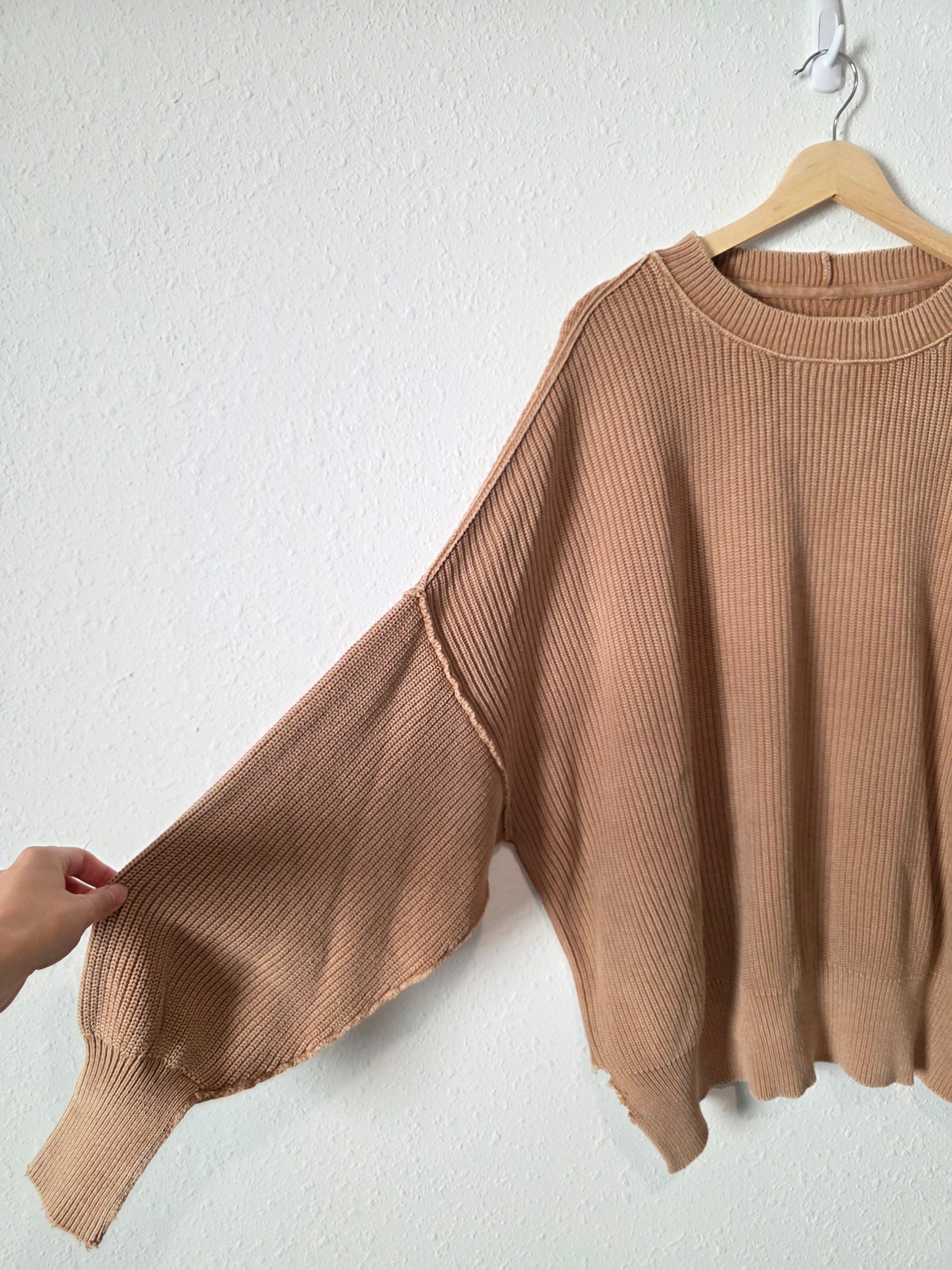 Aerie Oversized Ribbed Sweater (XL)