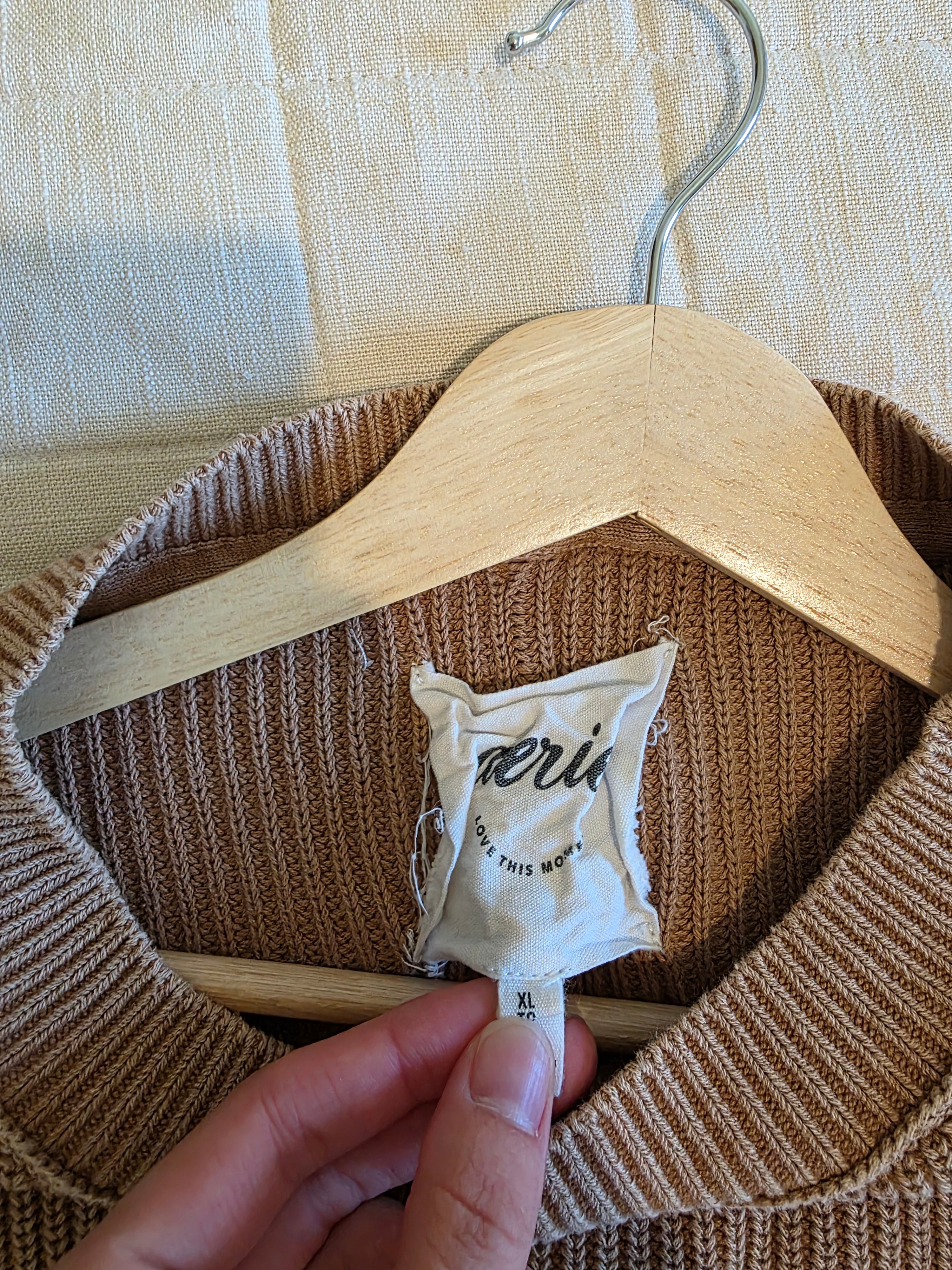 Aerie Oversized Ribbed Sweater (XL)