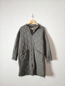 Z Supply Long Quilted Jacket (M)
