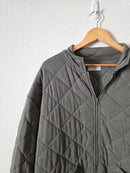 Z Supply Long Quilted Jacket (M)