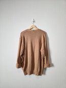 Vintage Lands End Oversized Cotton Cardigan (L)