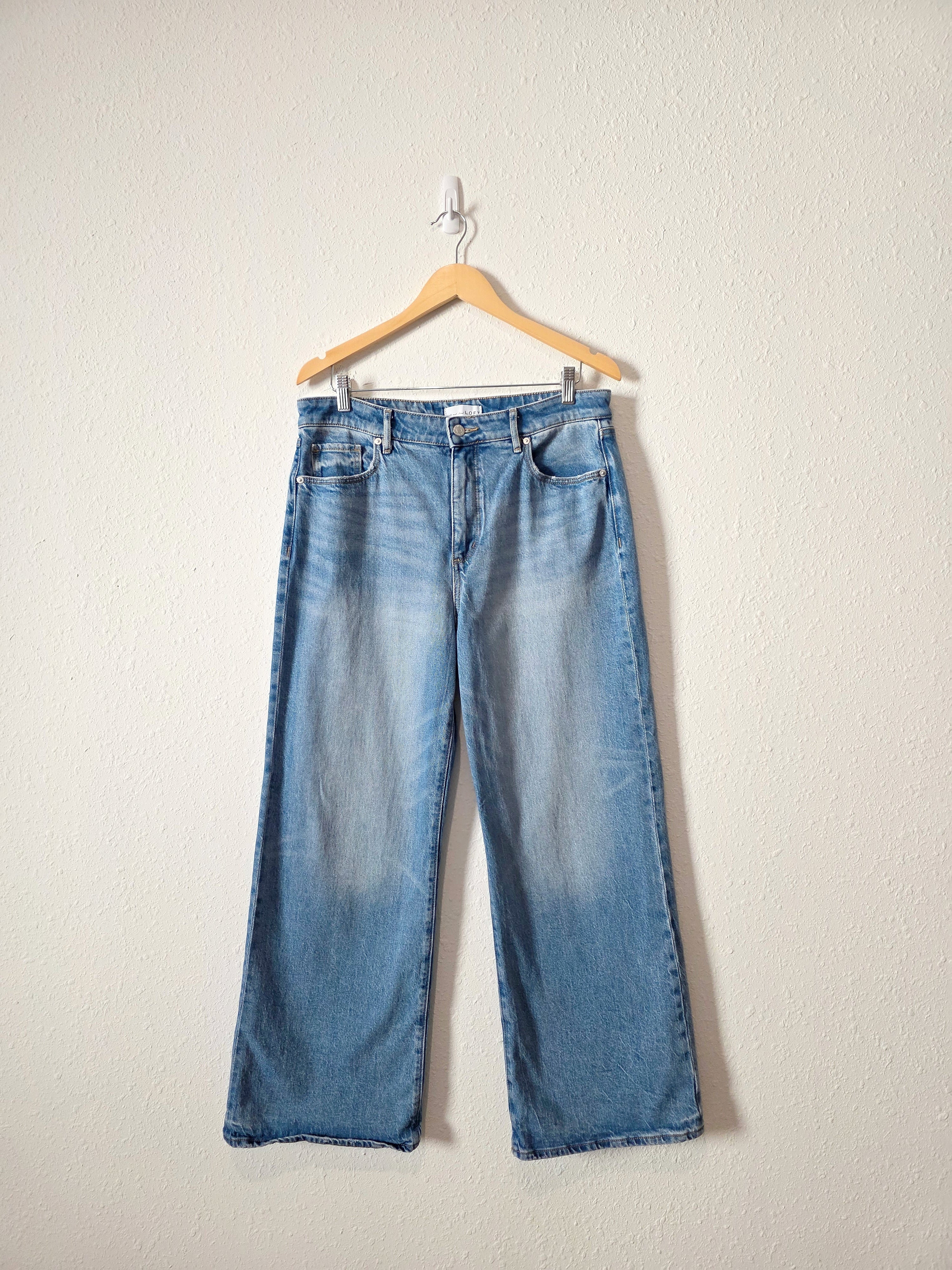 Loft Wide Leg Jeans (10/30)