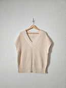 Chunky Oversized Sweater Vest (M)