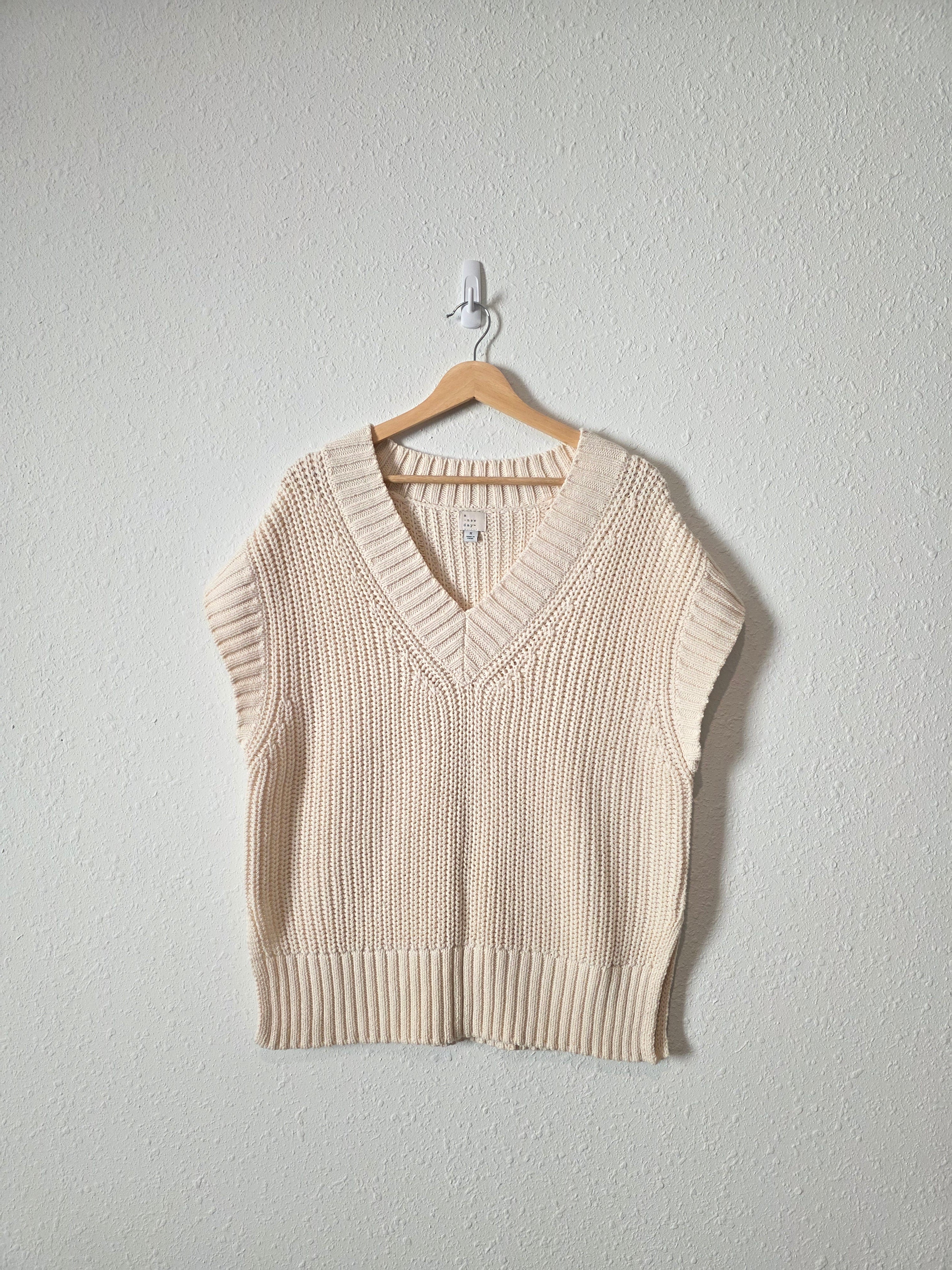 Chunky Oversized Sweater Vest (M)