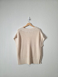 Chunky Oversized Sweater Vest (M)