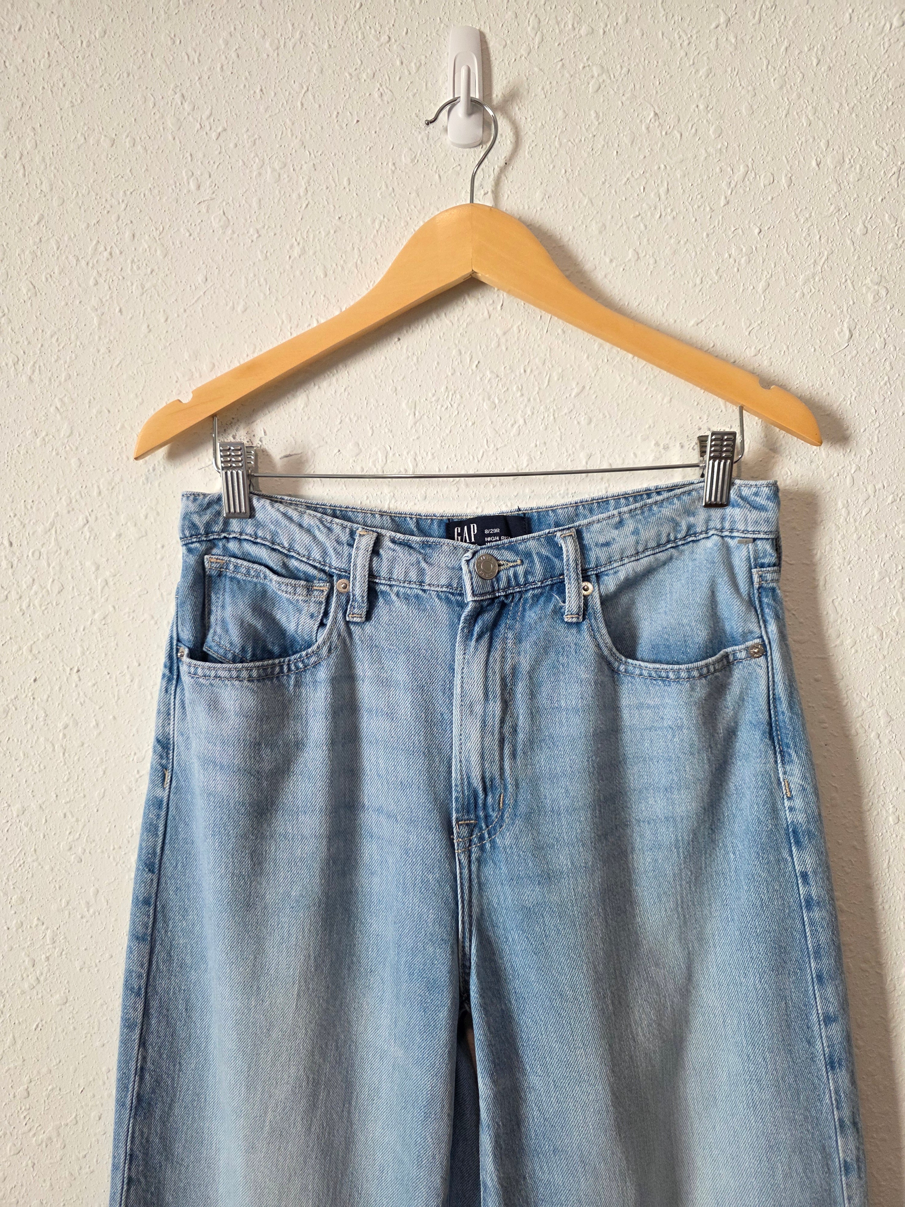 Gap High Rise Wide Leg Jeans (8/29)