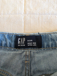 Gap High Rise Wide Leg Jeans (8/29)