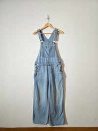Baggy Wide Leg Denim Overalls (4)