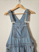 Baggy Wide Leg Denim Overalls (4)