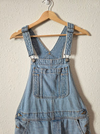 Baggy Wide Leg Denim Overalls (4)