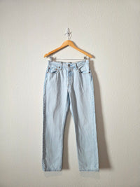 Levi's Light Wash Straight Jeans (29)