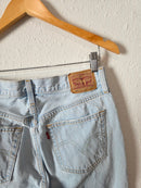 Levi's Light Wash Straight Jeans (29)
