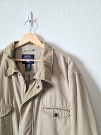 Vintage Zip Up Barn Chore Coat (XL)