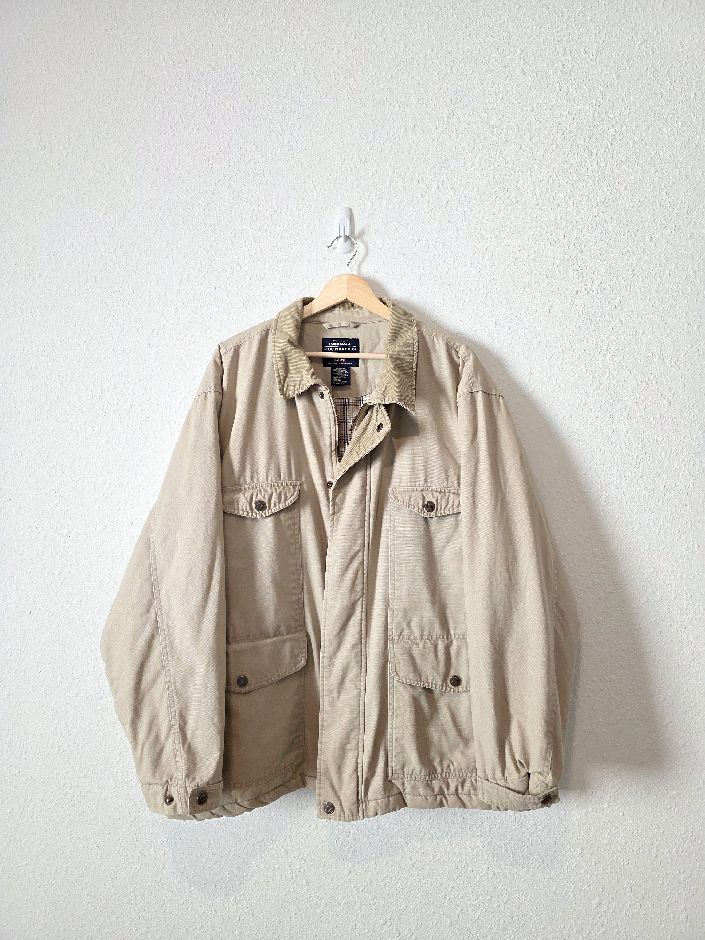 Vintage Zip Up Barn Chore Coat (XL)