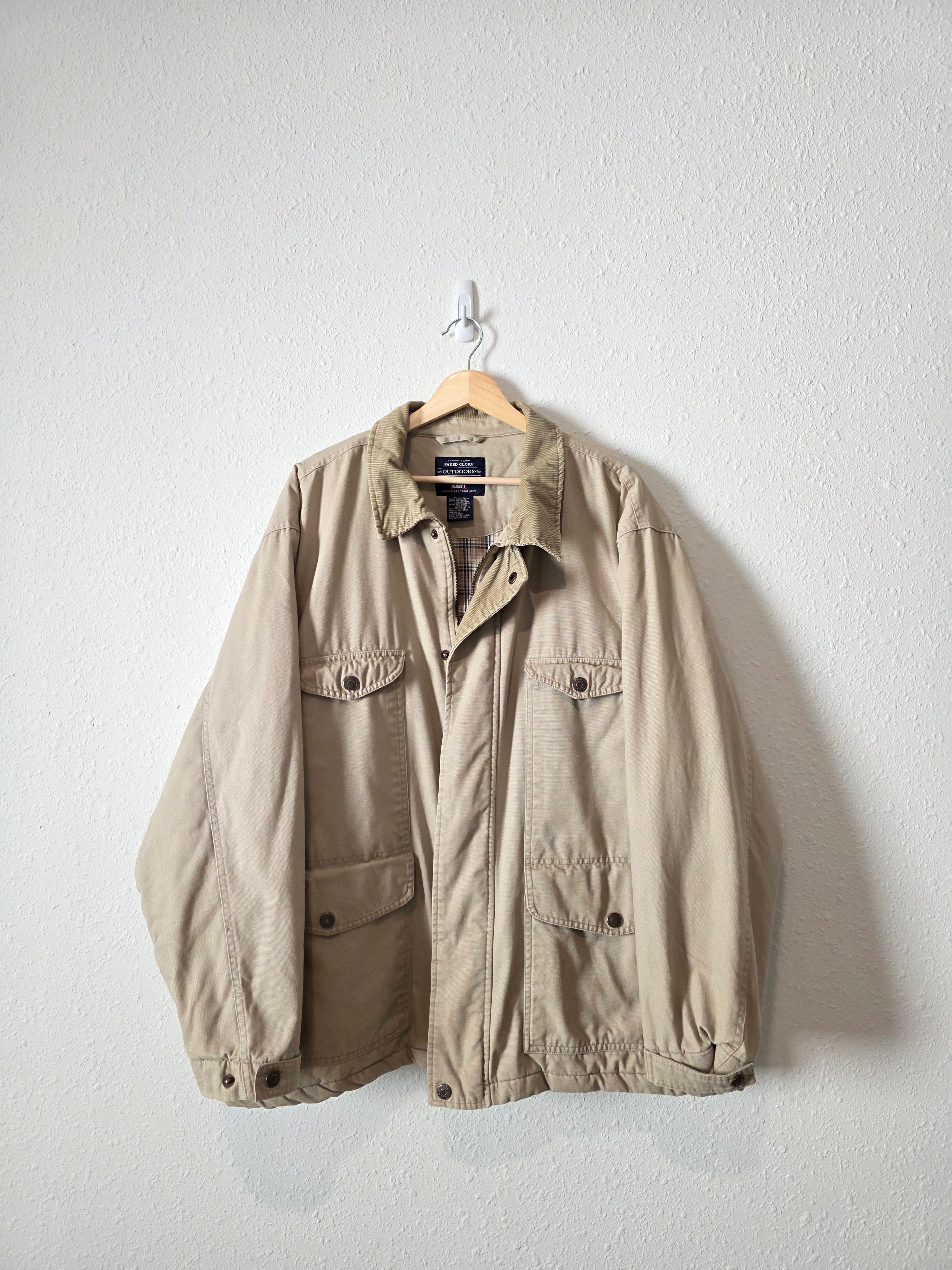 Vintage Zip Up Barn Chore Coat (XL)