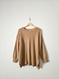 Aerie Neutral Oversized Sweater (S)
