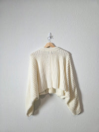 Cozy Chenille Knit Cardigan (M)
