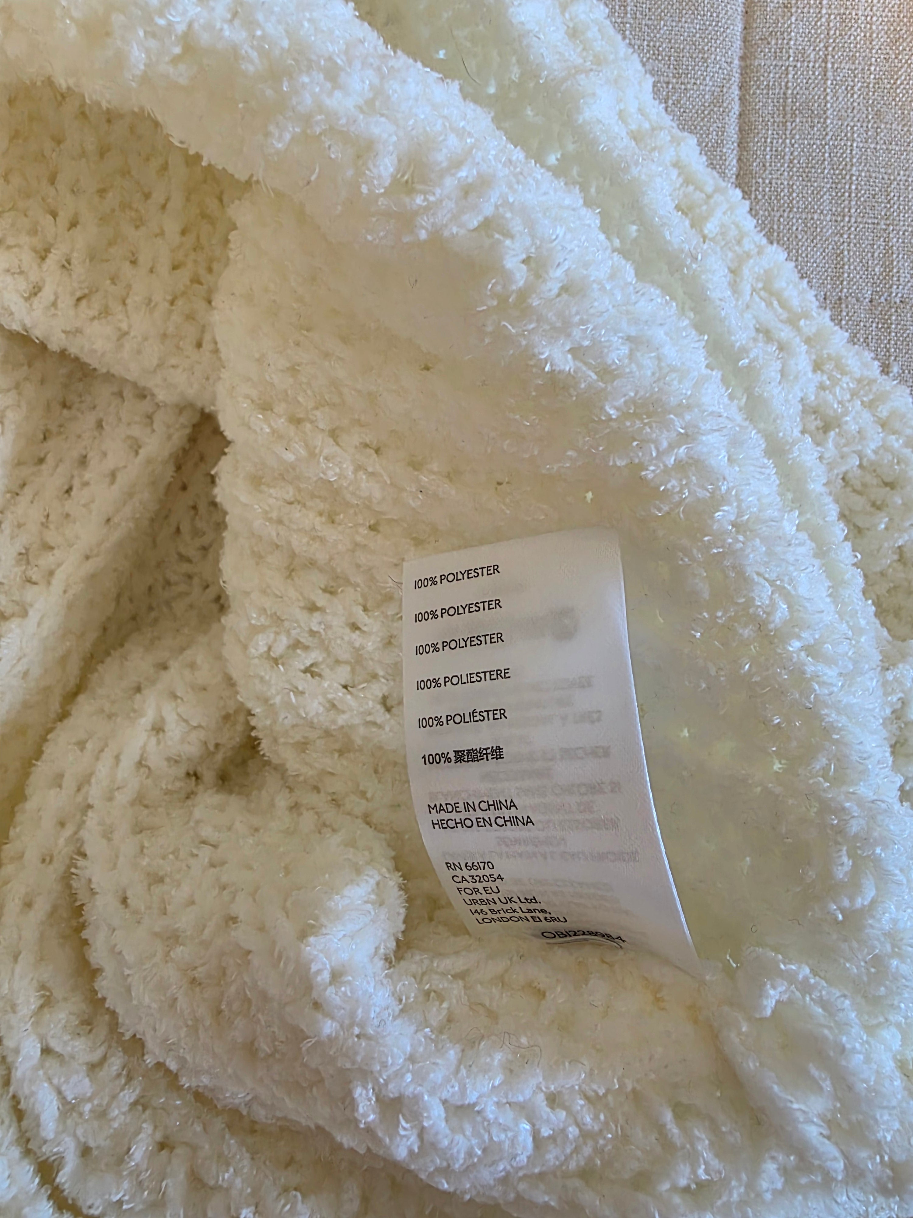 Cozy Chenille Knit Cardigan (M)