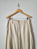 Ecru Wide Leg Jeans (29/8)