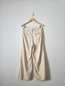 Ecru Wide Leg Jeans (29/8)