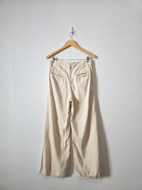 Ecru Wide Leg Jeans (29/8)