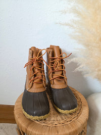 LL Bean Brown Bean Boots (6)