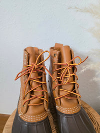 LL Bean Brown Bean Boots (6)