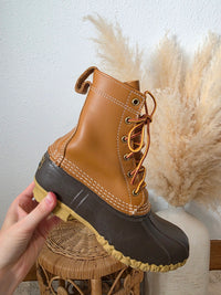 LL Bean Brown Bean Boots (6)