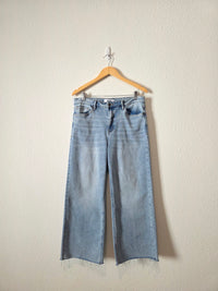 Mica Light Wash Wide Leg Jeans (31)