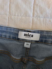 Mica Light Wash Wide Leg Jeans (31)