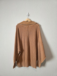 NEW Aerie Ribbed Quarter Zip Sweater (XL)