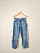 Zara High Rise Straight Jeans (8)