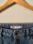 Zara High Rise Straight Jeans (8)