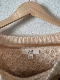 Oddi Colorblock Striped Sweater (1X/2X)
