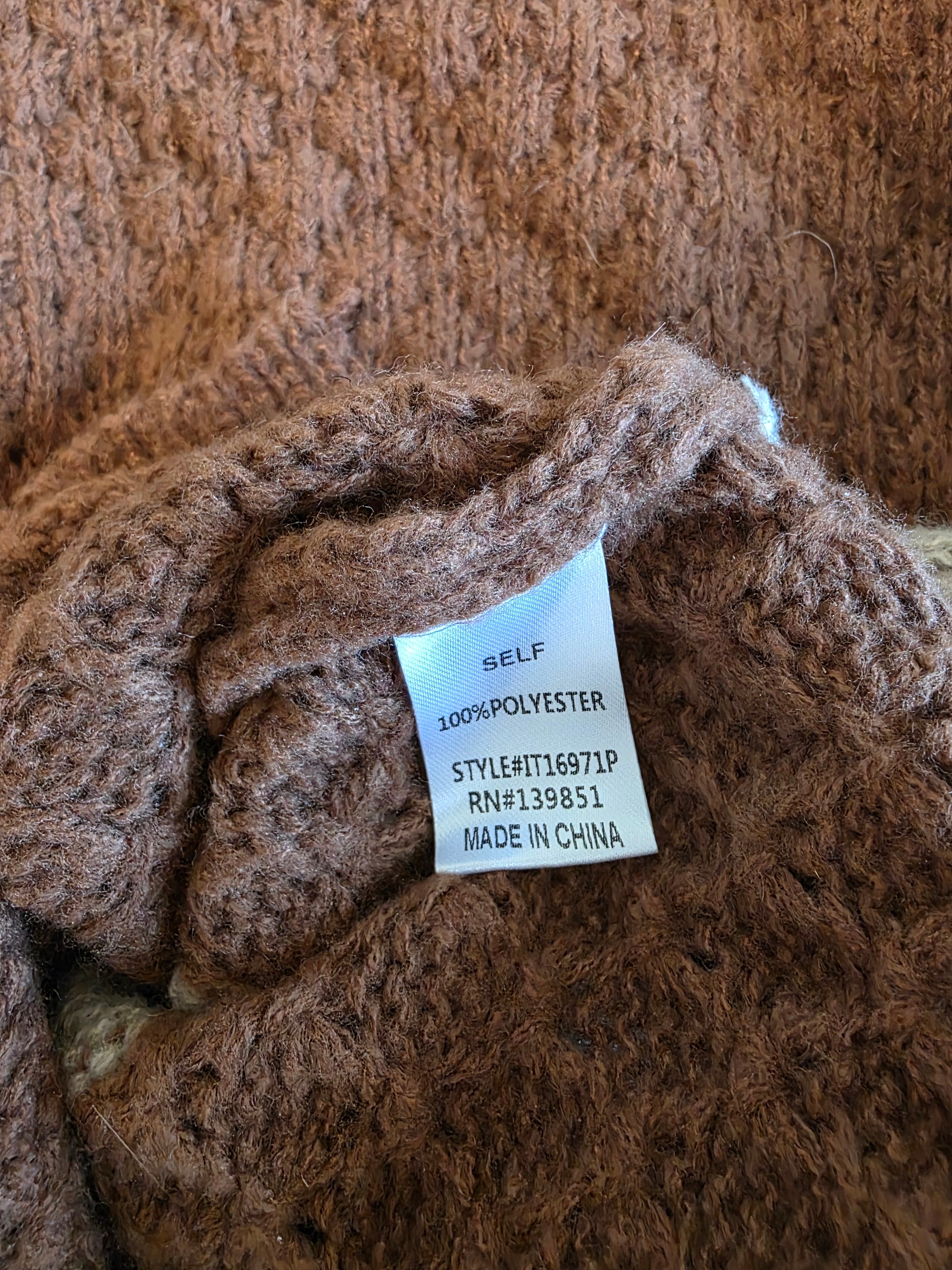 Oddi Colorblock Striped Sweater (1X/2X)