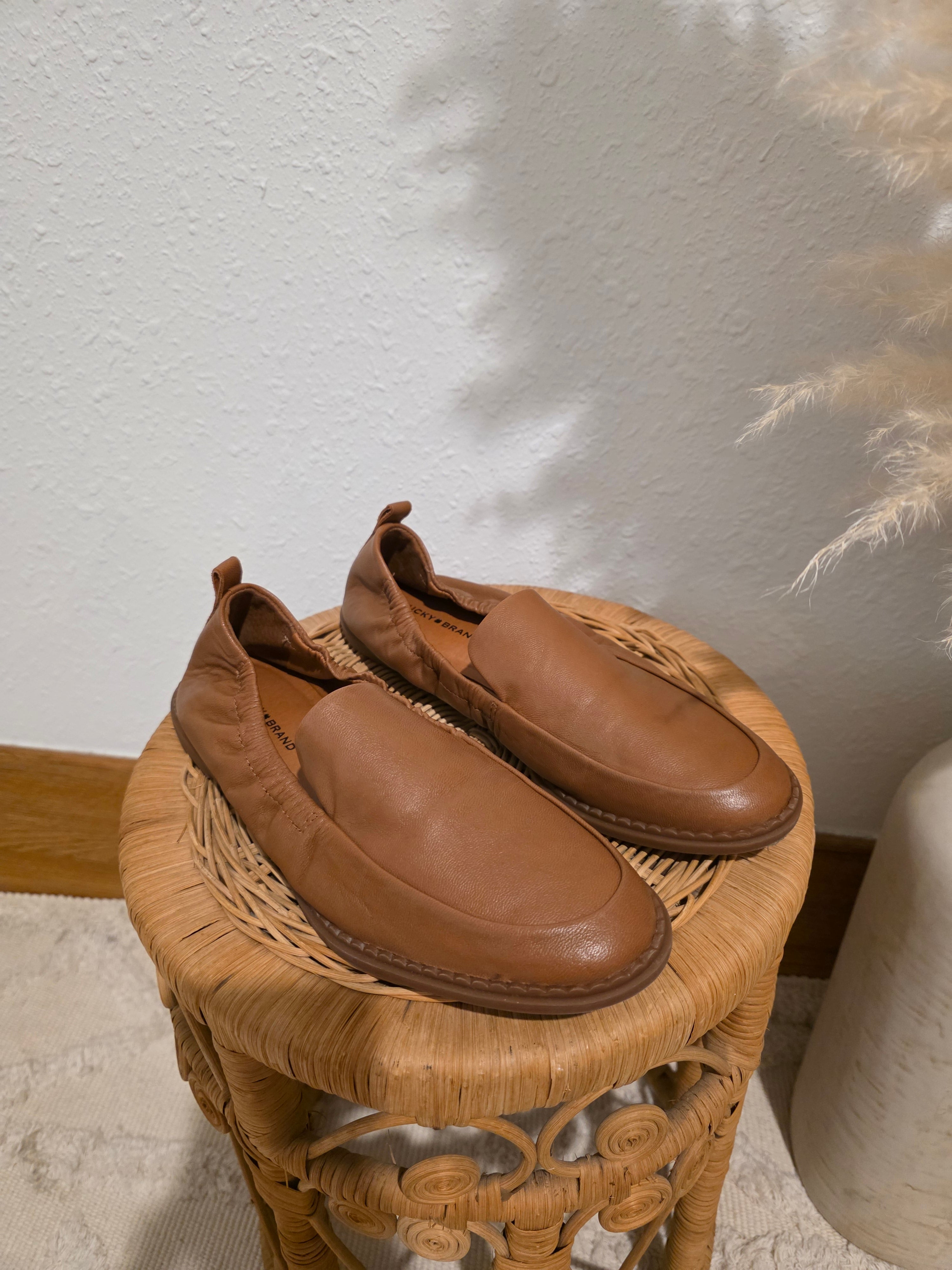Lucky Brand Brown Loafers (7.5)