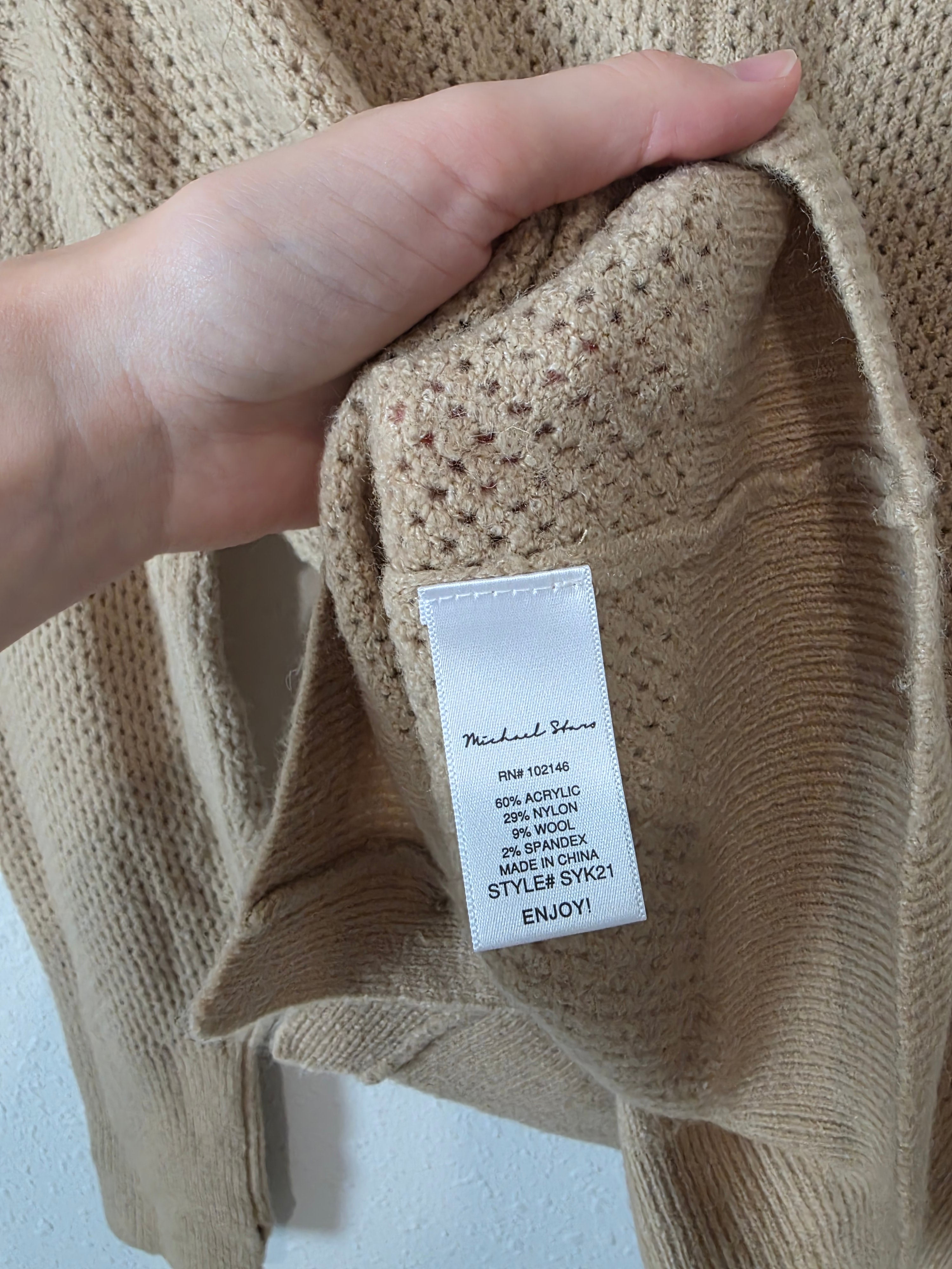 Michael Stars Textured Cardigan (M)