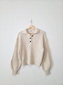 BB Dakota Chunky Henley Sweater (XS)